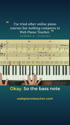Downtown Train Piano Lesson: The Bass Note Isn't Always the Chord Name — F/A Slash Chords Explained