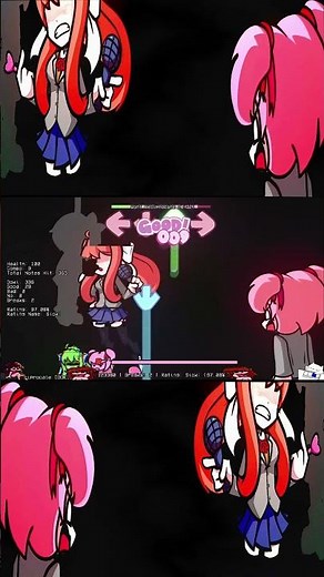 FNF Doki Mixes (#ddlc #fnfmod) Monika VS Natsuki in Won't Reciprocate