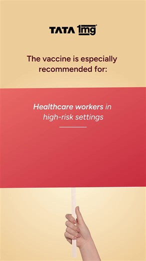 Over 10 million cases of typhoid fever were recorded in India in 2021—the highest globally. Typhoid spreads through contaminated food and water, posing a serious risk, especially in areas with poor sanitation. Protecting yourself and your loved ones is simple with the typhoid vaccine, which also helps prevent multidrug-resistant typhoid. It is recommended for anyone over 2 years of age, especially those at higher risk. So, schedule an at-home vaccination appointment with Tata 1mg today! #AdultVa