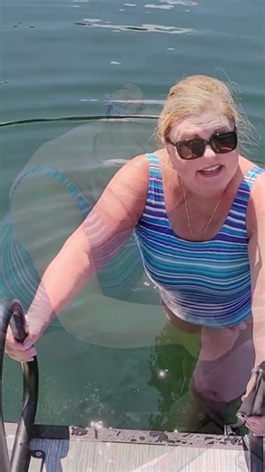 Have you had a knee replacement or other surgery that limits you from using your #pontoon ladder?