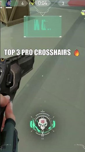 TOP 3 PRO CROSSHAIRS🔥 #valorant crosshair codes #best valorant crosshair #valorant aimbot crosshair