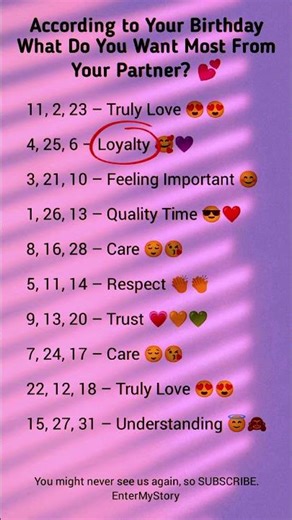 What Do You Want Most From Your Partner? 😍💕
