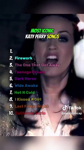 Top 10 Best Katy Perry Songs You Need to Hear