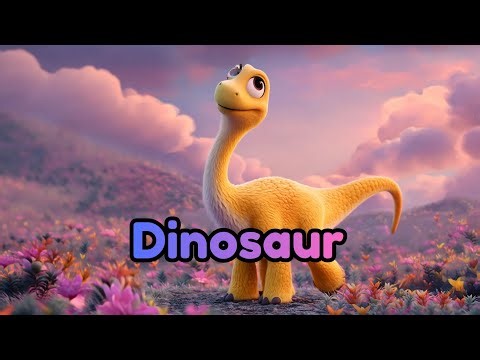 Learn and Color Dinosaurs for Kids 🦖 Fun Educational Video
