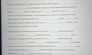 Each gas in a mixture exerts its own pressure on the mixture, w... | Filo