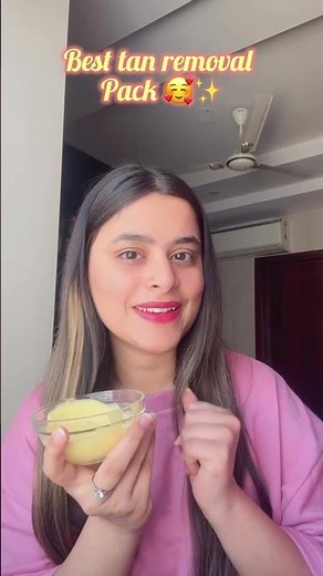 Detan Face Pack at home | Home remedy for tanning