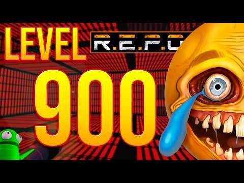R.E.P.O. Solo World Record Level 900 | 4K 60 FPS | BURPLESON BASE! 💀