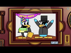 Club Penguin Legacy Walkthrough Episode 9 - Six New Pins & Playing Jet Pack Adventure