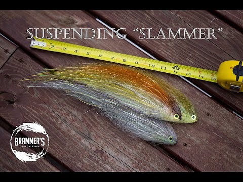 The Suspending Slammer - 13" Musky/Big Game Fly