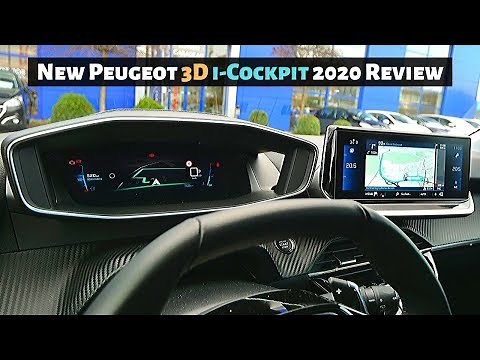 New Peugeot 3D i-Cockpit & Multimedia System 2020 Review