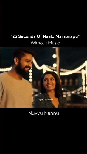 Naalo Maimarupu Song 💕 Telugu Lyrical Video | HD Lyrics | #shorts #telugusongs #lovesong