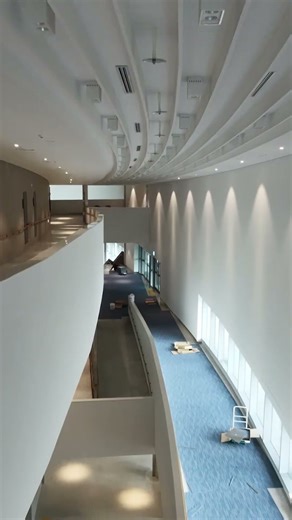 1000석 규모의 공연장 | 타일 카페트 작업 #djineo2 #드론 #드론촬영 #인테리어 #카페트