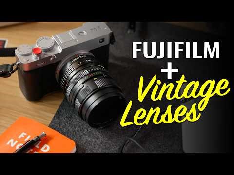 How to Use Vintage Lenses on Your Fujifilm Camera (Full Setup Guide)