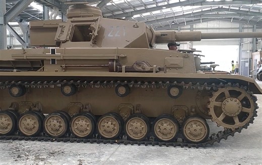 Panzer IV ausf G 二战德国坦克 入场