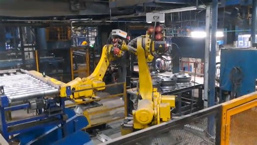 ROBOTIC BUFFING AUTOMATION FOR TUBE WHEEL