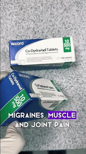 What is Co-dydramol? 💚💊 #painkiller #pharmacy #toothache #addictive #medication #nhs #pain
