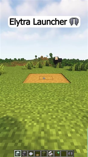 Elytra Launcher Design in Minecraft
