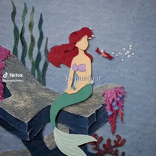 Ya puedo ir.🐚#lasirenita #littlemermaid #disney #songslyrics #fypシ゚ @Disney @Disney Music @TikTok @TikTok en español