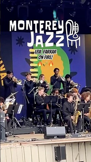 Levi Farrar plays Lead Trumpet for the Monterey Jazz Festival’s 2025 Next Generation Jazz Orchestra!