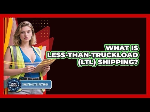 What Is Less-than-Truckload (LTL) Shipping? - Smart Logistics Network