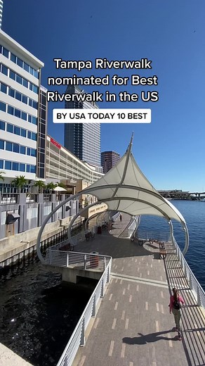 Tampa Riverwalk Nominated for Best Riverwalk in the US