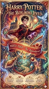 The Living and Breathing Harry Potter Trio's MBTI Cards #HarryPotter #MBTI #AIArt