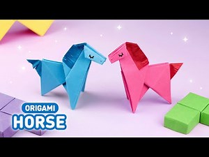 Origami Paper Horse | How to make paper horse