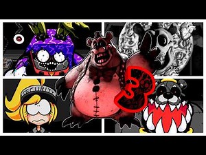 Five Nights at Frickbear's 3 Full Game Walkthrough All Endings