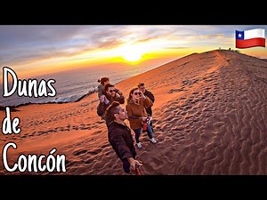 IMPRESIONANTE! DESERT IN THE CITY DUNAS DE CONCÓN VIÑA DEL MAR CHILE DRONE