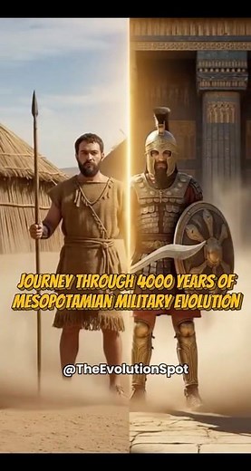 The Evolution of Mesopotamian Warriors | 4000 BCE – 600 BCE in 60 Seconds