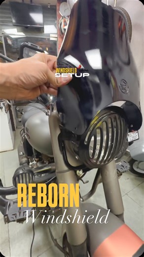 Dhruv Tanwar | Moto Store India 🇮🇳 on Instagram: "Basic Windshield for reborn INSTALLATION 🔥 • Introduce the Windshield set up for CLASSIC 350 STANDARD 350 REBORN 350 ELECTRA , STANDARD 🔥 • Guys, you can book your Windshield on our website link would be in the bio or you can WhatsApp us at 8448220777 🔥 • • #trendingreels #motostoreindia #royalenfield #bulletlovers #viralreels"