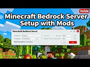 🔥 How to Make a Minecraft Bedrock Server on Android and add mod on it (Free Hosting!) 🚀