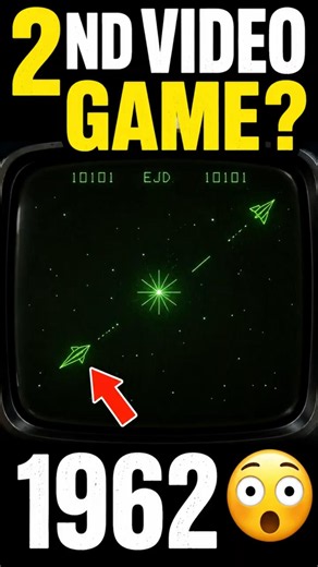 The WORLD 2nd Video Game Ever Made Was INSANE! 🤯