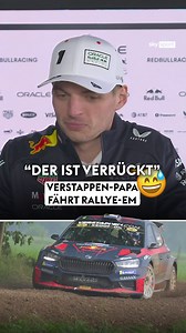 597K views · 5.2K reactions | "Er ist verrückt"  ➡️ Der ehemalige F1-Fahrer Jos Verstappen tritt dieses Jahr in der ERC an. Beim Saisonstart in Spanien gibt er sein Debüt.  Am Dienstag seht ihr die Highlights der Rallye Sierra Morena um 17:30 Uhr auf Sky Sport Mix! Sohn und viermaliger F1-Weltmeister Max schaltet natürlich auch ein.  #SkySport #Verstappen #MaxVerstappen #JosVerstappen #ERC #RallyeSierraMorena | Sky Sport Formel 1 | Facebook