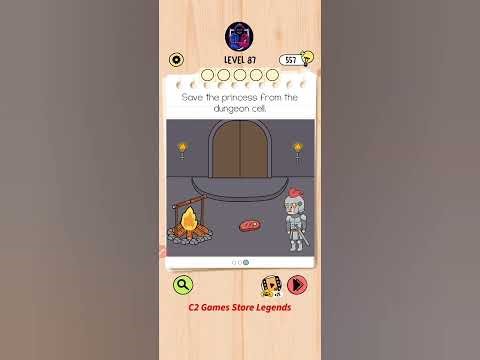 Brain Test 5 Level 87 Solution | All Parts Gameplay Walkthrough