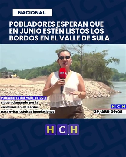 Avances en bordos del Valle de Sula, esperanzas de terminar antes de lluvias