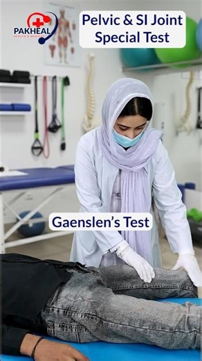 Pelvic & SI Joint Special Tests | Physiotherapy Assessment Explained #sijoint #physiotherapy #shorts