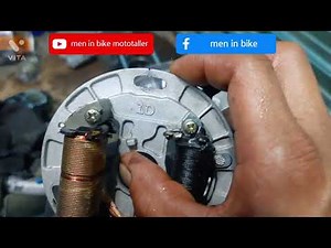 Suzuki AX100 engine assembly