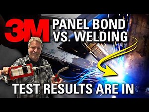 Restoration Shop Using 3M Panel Bond Vs. Welding - Let’s Find Out Which is Stronger