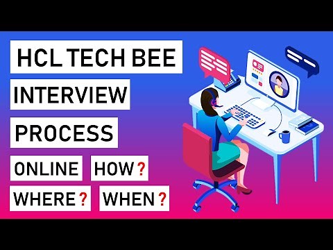 HCL TechBee Online Interview | When, Where and How ? | Tips and Tricks to Crack Interview