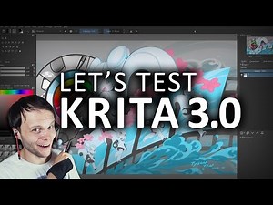 KRITA VS PHOTOSHOP - Part 1 - Krita 3.0