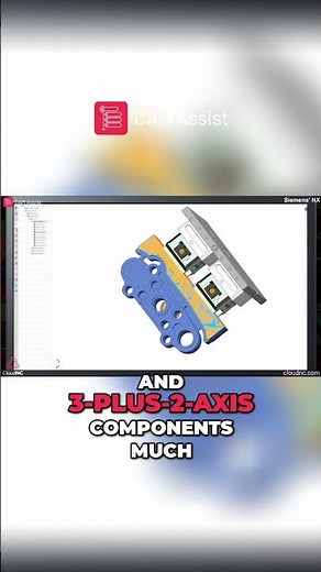 🤖 CAM Assist – Revolutionize Machining with AI in Siemens NX! ⚙️🚀