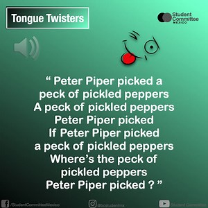 5.2K views · 86 reactions | Tongue twisters | Student Committee British Council Mexico | Facebook