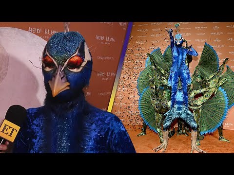 How Heidi Klum Came Up With EPIC Peacock Halloween Costume Reveal (Exclusive)