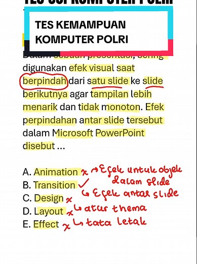 Persiapan TKK POLRI 2026 dengan Microsoft PowerPoint