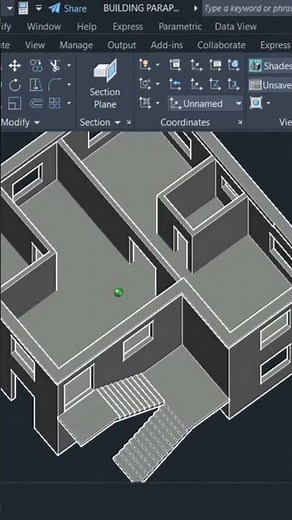 3D Model of Storey Building