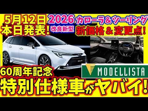 What about the Corolla Cross? [Price & Equipment] Modellista too! Corolla & Touring partially imp...