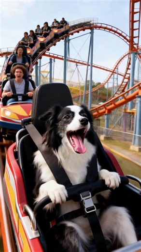 シャルちゃん、ジェットコースターに乗るの巻🎢