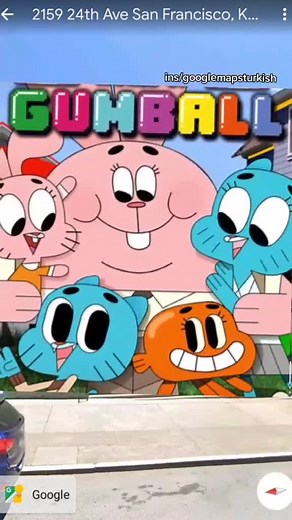 Exploring Gumball's School on Google Earth
