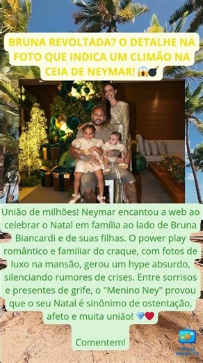 NATAL DOS SONHOS! NEYMAR CELEBRA COM BIANCARDI E AS FILHAS! 🎄⚽
